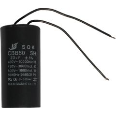 Plastica Endurance Pump Capacitor 20uF for 0.75, 1.0, 1.5 hp *While stocks last*