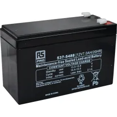 Plastica Helios MKI/II Rechargeable Battery Lead Acid 12V 7AH ( 151 x 65 x 103mm)
