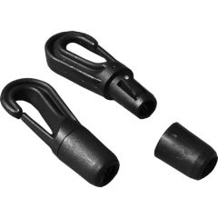 Plastica Black Carabiner Hook