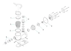 Image of iFlo Pump Exploded Diagram