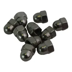 Plastica M6 dome Nut Stainless Steel A2 pack 10