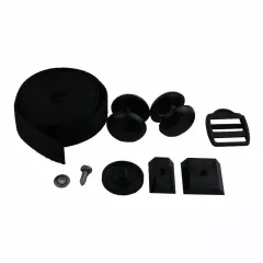 Plastica Black Universal Strap Assembly Pack of 10
