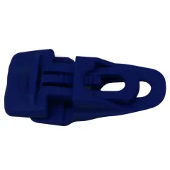 Plastica Slidelock Clip in Blue pack 10