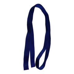 Webbing 1.524m cut length blue 25mm + 1 hole