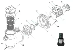 Image of Argonaut Pump Exploded Diagram