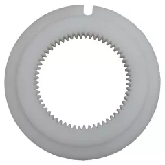 Internal Gear Acetal 150mm OD x 87mm ID x 15mm (60 teeth)
